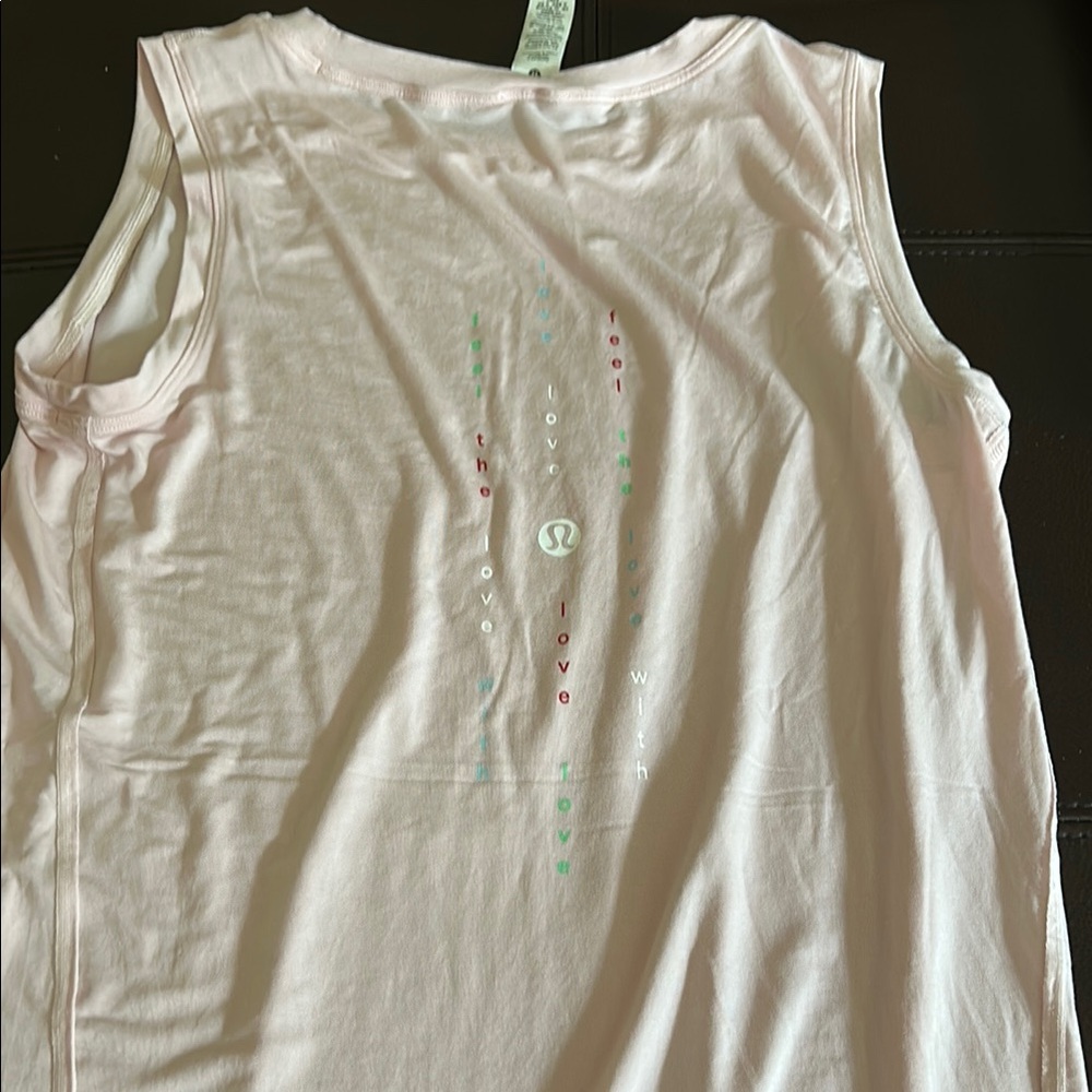 lululemon athletica Pink Tank Top